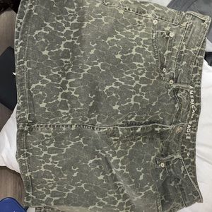 american eagle mini skirt